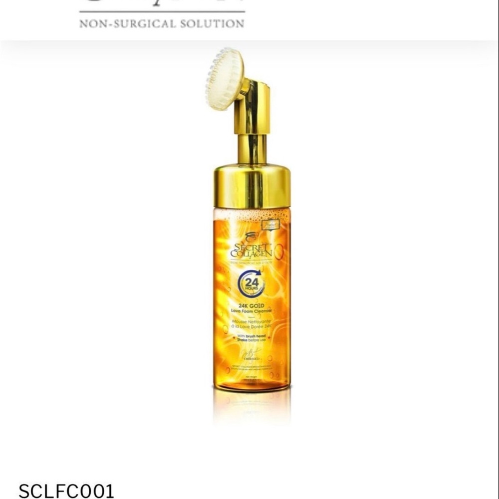 24K Gold Skincare Serum with Brush Applicator